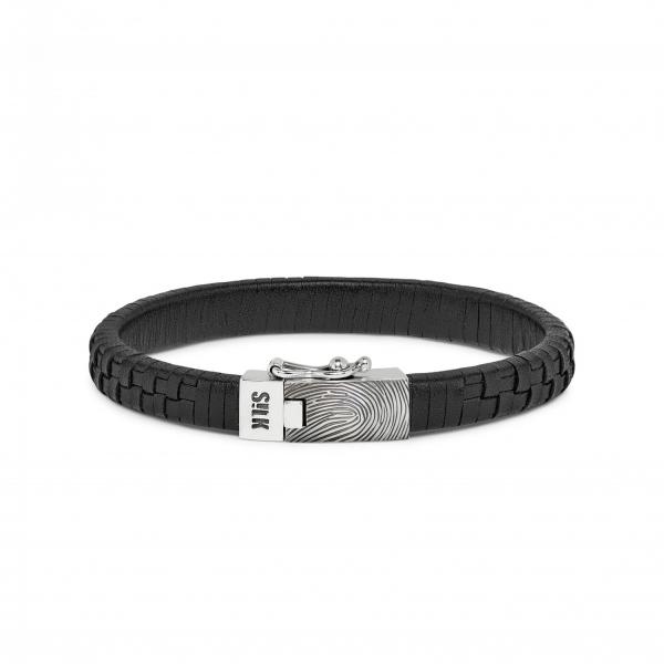 240BRN Armband Bruin DOUBLE LINKED Collectie