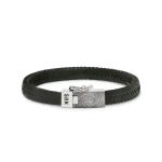 155BLK Armband Zwart ALPHA Collectie