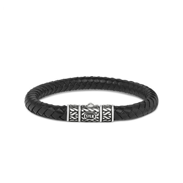 156 Armband Zwart ROOTS Collectie