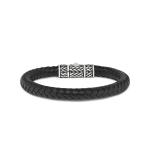 156 Armband Zwart ROOTS Collectie