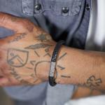 156 Armband Zwart Heren ROOTS Collectie