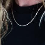 168 ketting zilver FOX Collectie
