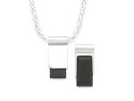 177B Tags Silver Onyx CHEVRON CHEVRON Collectie