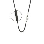 179BLK Ketting Zwart ROOTS Collectie