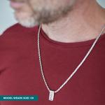 180 Ketting Heren CHEVRON Collectie