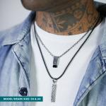 181 Ketting Heren CHEVRON Collectie