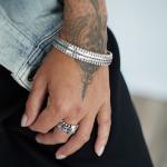 203 Armband Dames CLASSIC CHEVRON Collectie