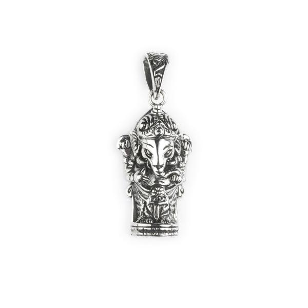 218 pendant silver GANESHA