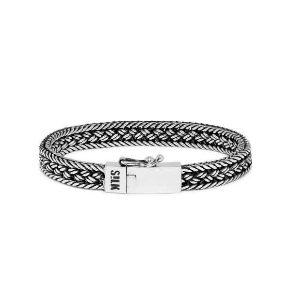 waarheid Inwoner Vuilnisbak Top 5 Zilveren armband heren van SILK Jewellery