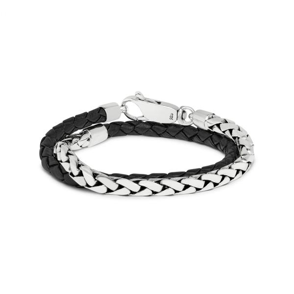 265BLK Armband Zwart FOX Collectie
