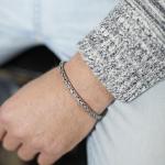 278 Armband Heren DOUBLE FOX Collectie