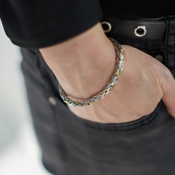 281 armband bicolor Dames DOUBLE FOX Collectie