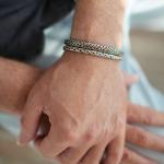 282 armband bicolor Heren ROOTS Collectie