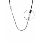 325BLK Armband | Ketting Zwart ROOTS Collectie