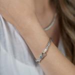 330BLK Armband Zwart Dames ROOTS Collectie