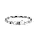 330BLK Armband Zwart ROOTS Collectie