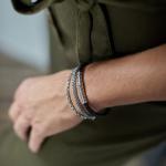 330WHT Armband Dames ROOTS Collectie