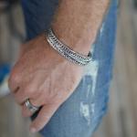 366 Armband Heren CHEVRON Collectie