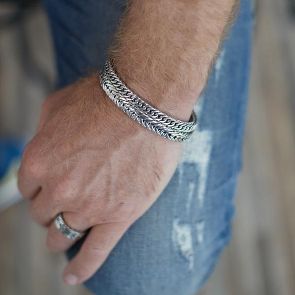 366 Armband Heren CHEVRON Collectie