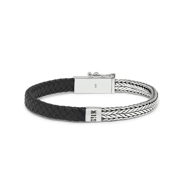 369BLK Armband Zwart ALPHA Collectie