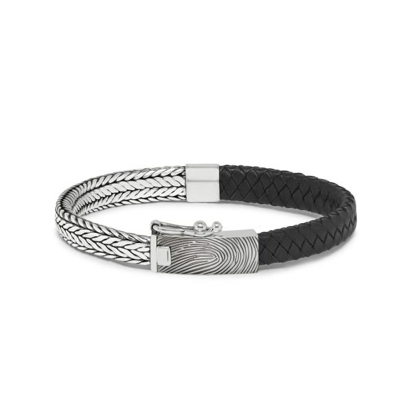 369BLK Armband Zwart ALPHA Collectie