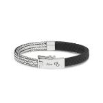 369BLK Armband Zwart ALPHA Collectie