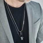 E440RAW ketting met hanger Heren ELEMENTS Collectie