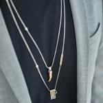 E440SBR Ketting met hanger Heren ELEMENTS Collectie
