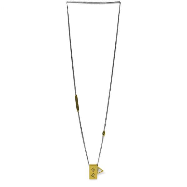 E440SBR Ketting met hanger ELEMENTS Collectie