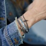 443RAW bracelet silver ELEMENTS Dames ELEMENTS Collectie