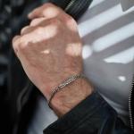 E443SIL Armband Heren ELEMENTS Collectie