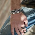 E443SIL Armband ELEMENTS Collectie