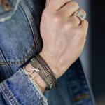 E444SBR Armband Dames ELEMENTS Collectie
