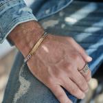 E444SBR Armband Heren ELEMENTS Collectie