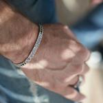 444SIL Armband Heren ELEMENTS Collectie