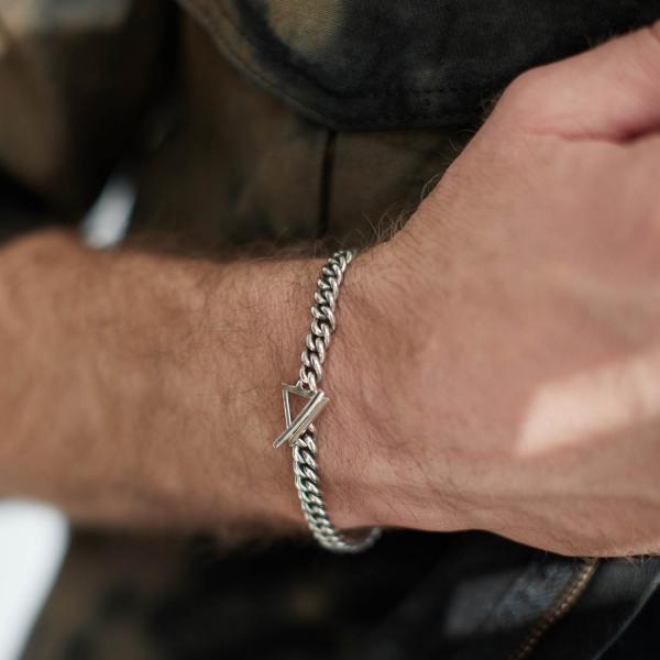 444SIL Armband Heren ELEMENTS Collectie