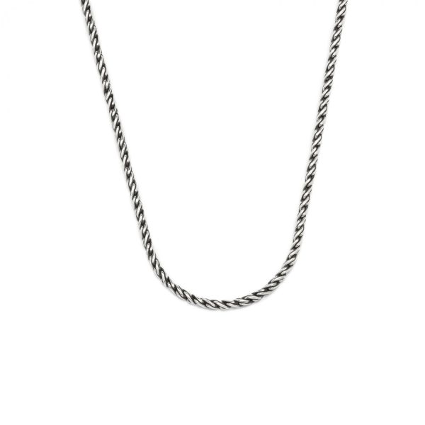 652 ketting zilver