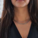 652 ketting zilver Dames BREEZE Collectie