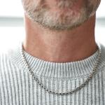 652 ketting zilver Heren BREEZE Collectie