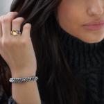659 Armband zilver Dames DOUBLE LINKED Collectie