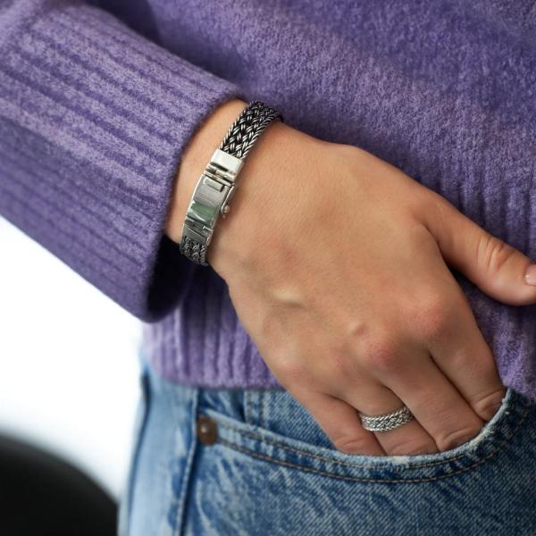 662 Armband zilver Dames MESH Collectie