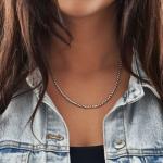 668 ketting zilver Dames DUA Collectie