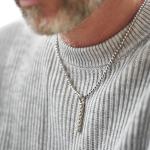 668 ketting zilver Heren DUA Collectie