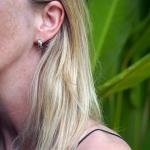 678 oorbellen zilver BREEZE Collectie