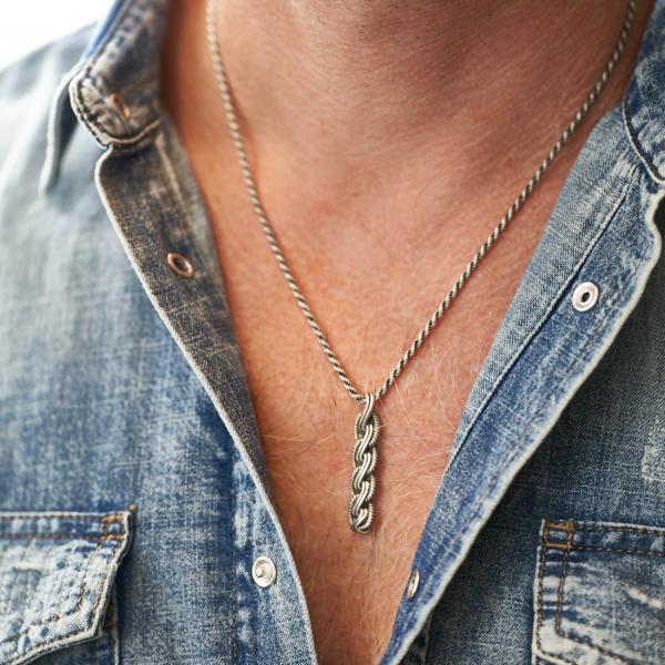 680 hanger zilver Heren BREEZE Collectie