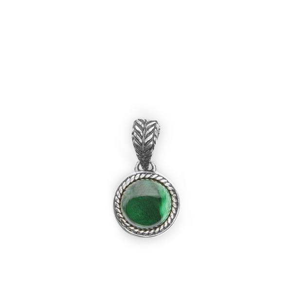 681GRN hanger malachiet LEGACY Collectie