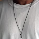 682 hanger zilver Heren ROOTS Collectie