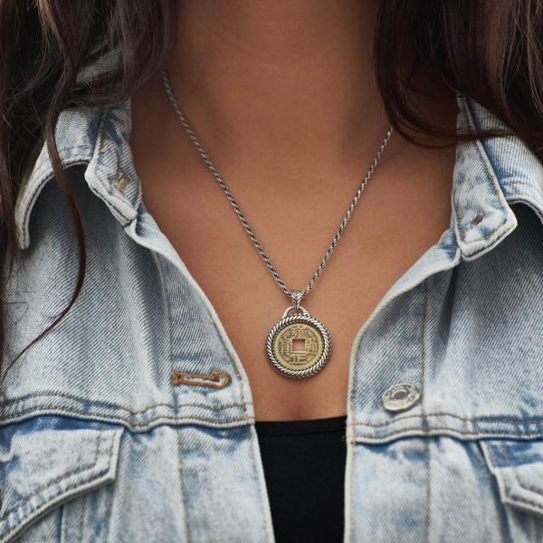 685 Ketting zilver Dames DOUBLE LINKED Collectie