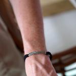 688BLK Armband paracord Dames WEAVE Collectie