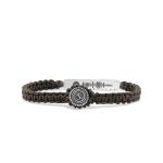 688BRN Armband paracord WEAVE Collectie